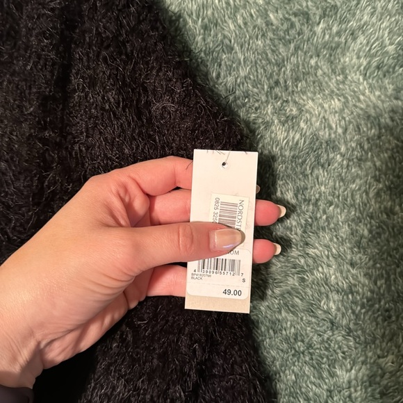 BP Black Fuzzy Sweater - Picture 3 of 4